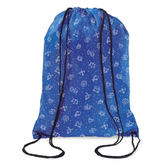 Mochila de cuerdas de poliéster 210D tamaño grande · MB3006