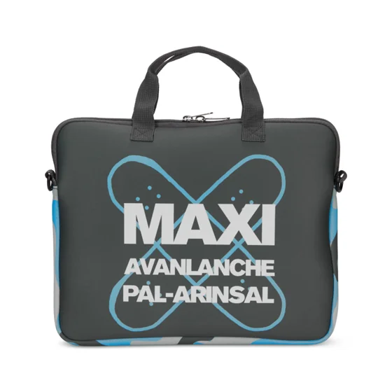 Funda de neopreno sublimado para portátil con cremallera y asa. · MB5007