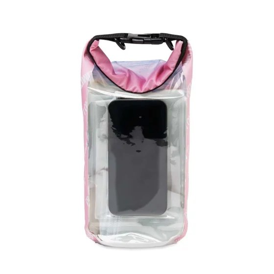 Bolsa impermeable con ventana de RPET de 2 L, diseño 360° · MB8010