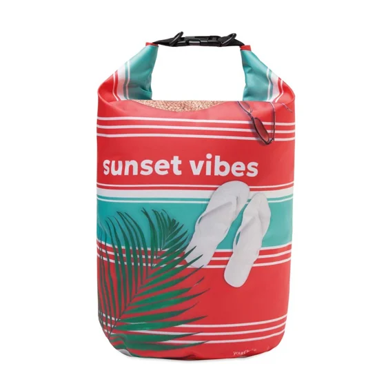 Bolsa impermeable de RPET de 10L con diseño de 360° · MB8013