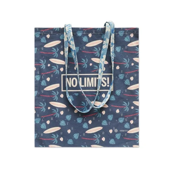 Bolsa de algodón con asas largas (38x42cm). · MB8101