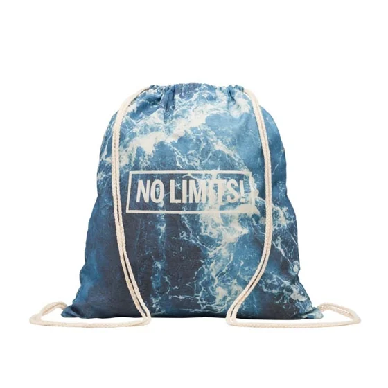 Mochila de cuerdas de algodón (37x41cm). · MB8301