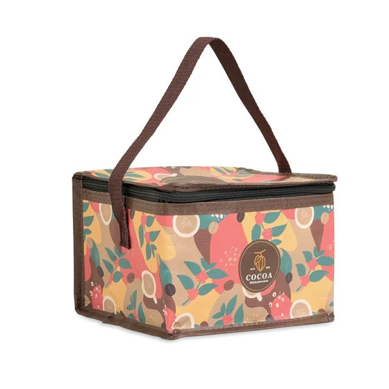 Bolsa isotérmica laminada horizontal (21 x 15 x 17 cm) · MO4090