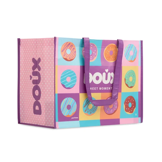 Bolsa de la compra laminada horizontal (42x32x24cm) · MO4120