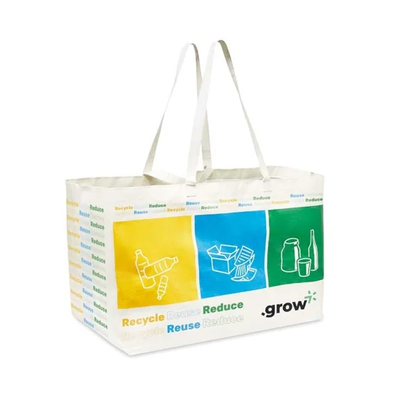 Bolsa de la compra laminada horizontal XXL (90 x 38 x 35 cm) · MO4190