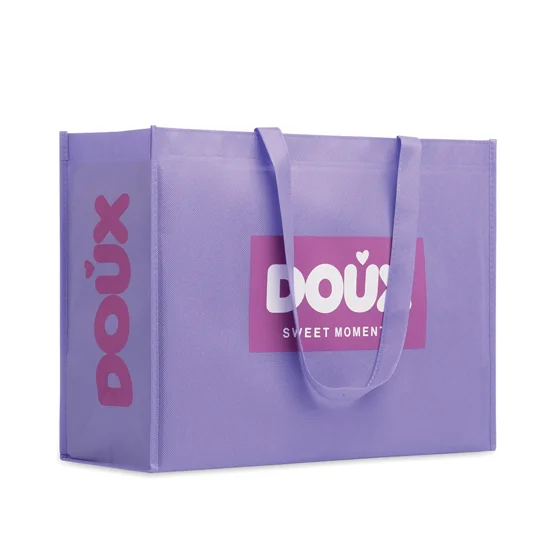Bolsa de compra horizontal de PP no tejido de 80 gr/m² (42 × 32 × 16 cm) · MO4480