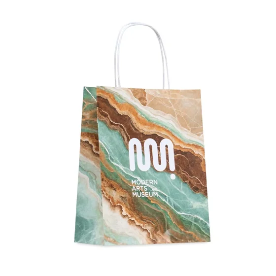 Bolsas de papel dúplex mate de 18 x 23 cm · MO4651