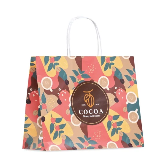 Bolsas de papel dúplex mate de 31 x 25 cm · MO4654