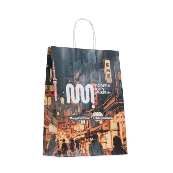 Bolsas de papel dúplex mate de 31 x 41 cm · MO4656