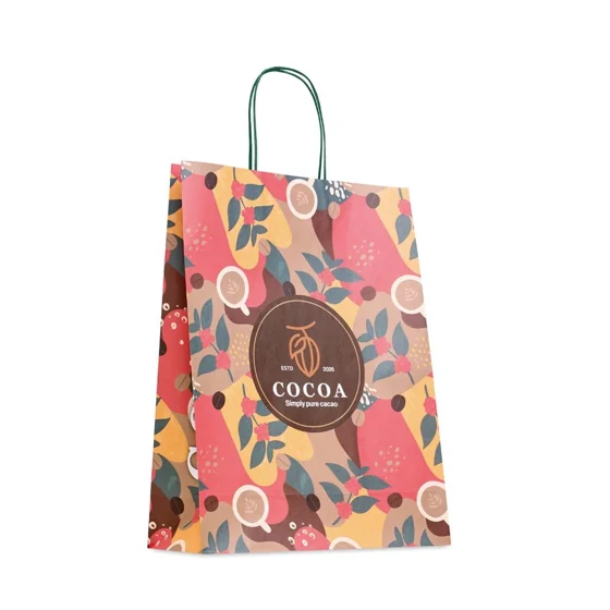 Bolsas de papel kraft blanco de 18 x 23 cm · MO4681