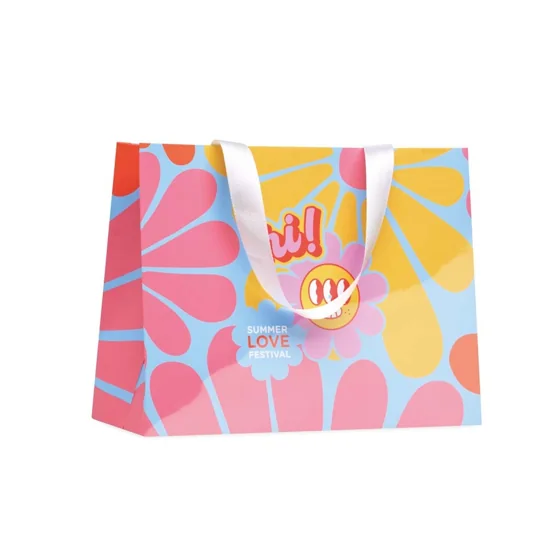 Bolsas de papel de alta gama de 31 x 24 cm, plegables en plano · MO4693