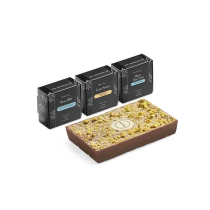 3 tés Zen y chocolate estilo Dubai en caja de regalo MI4003