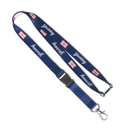 Lanyard desmontable de poliéster tejido ML1005