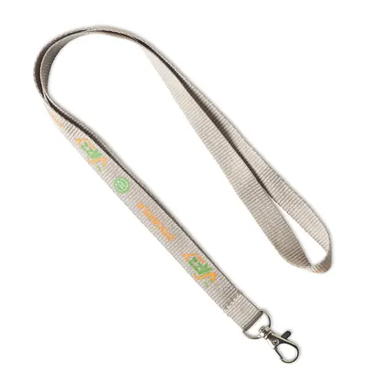 Lanyard de RPET con serigrafía en pantone. ML1103