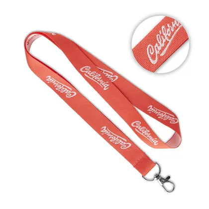 Lanyard de poliéster tejido en color pantone. ML1105