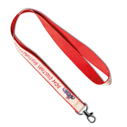 Lanyard de poliéster con una capa de satín sublimada. ML1134