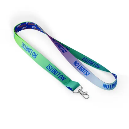 Lanyard de rPET con sublimación continua sin costuras ML5134
