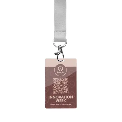 Tarjetas identificativas de PVC impresas y duraderas (86x54 mm) MLID02