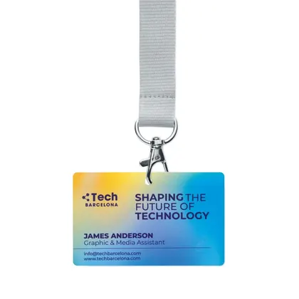 Identificadores de papel laminado y duradero (54x86 mm) MLID05