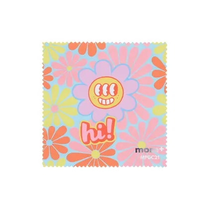 Paño de limpieza de microfibra de 170 g/m² a todo color (12x12 cm) MPGC21