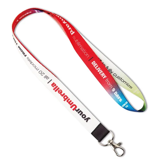 Ejemplos de lanyards y eventos
