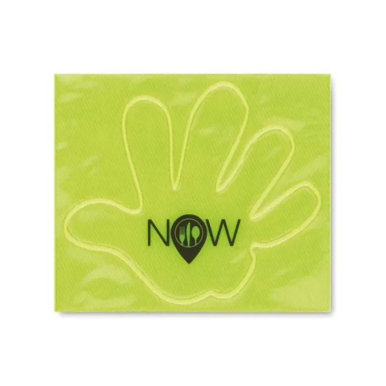 Adhesivo reflectante con forma personalizada. · MK2028