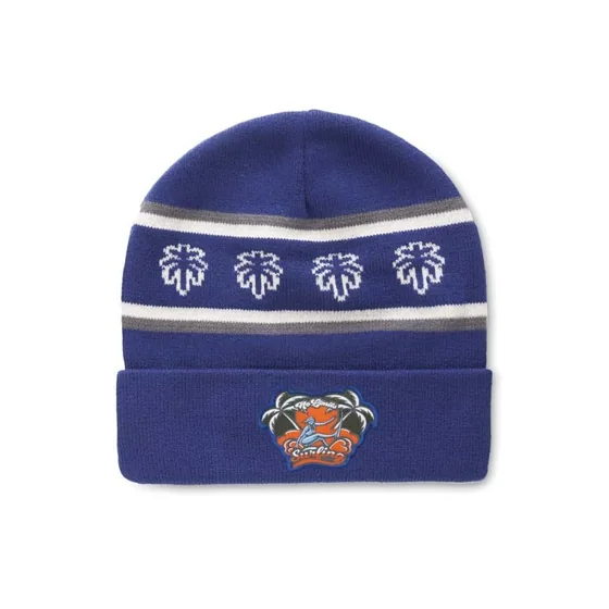 Gorro acrílico jacquard personalizado, con puño. · MW1012