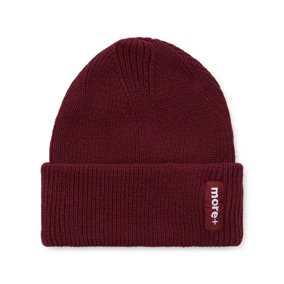 Gorro de puño alto acanalado en acrílico de una sola capa. · MW1019
