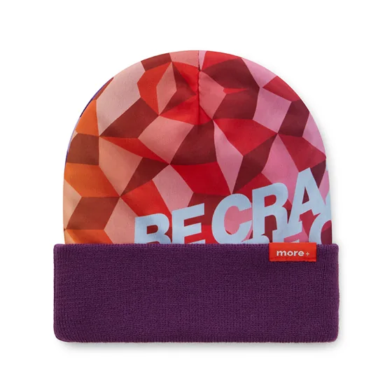 Gorro de poliéster a todo color con interior acrílico y puño de 1*1. · MW1029