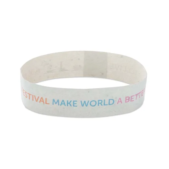 Pulsera de papel de semillas · YC6907