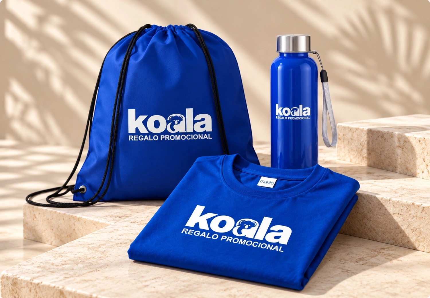 Kit Activo: Mochila de cuerdas, camiseta y botella.