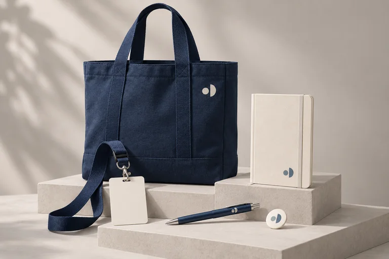 Artículos de merchandising para eventos y ferias