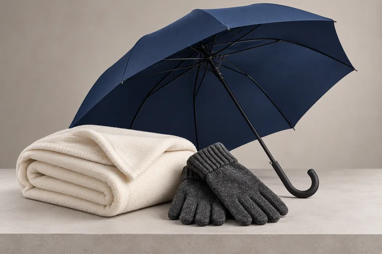Lluvia y frío para empresas