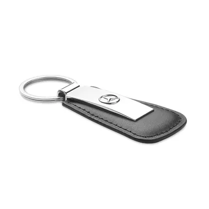 Llavero premium de aleación de zinc y PU MK1005