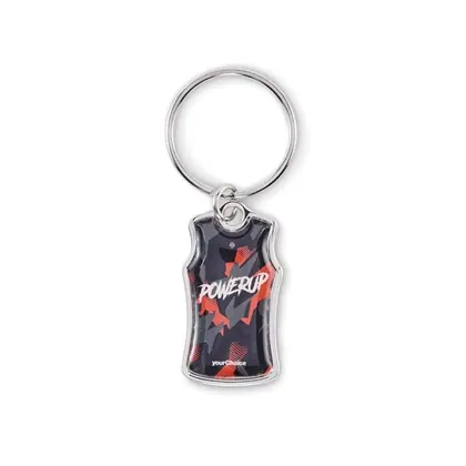 Llavero deportivo en forma de camiseta con doming MK2034