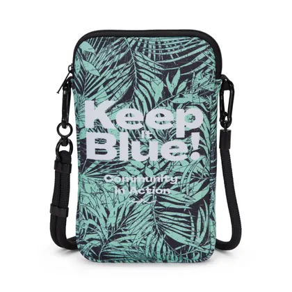 Bolso bandolera de neopreno para teléfono con cordón grueso ajustable (11 x 19 cm) MB6009
