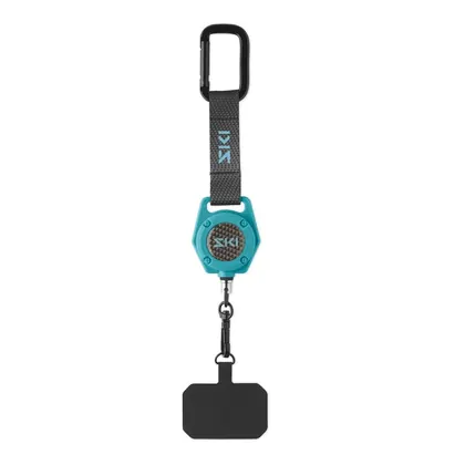 Soporte para teléfono con carrete, resistente a caídas y antirobo, incluye correa. ML1089