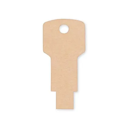Memoria USB con forma de llave de papel 1-64GB. MO1120