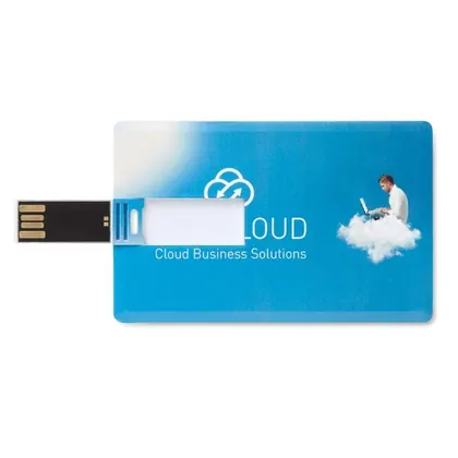 Unidad flash USB del tamaño de una tarjeta de crédito 1-64GB. MO1159