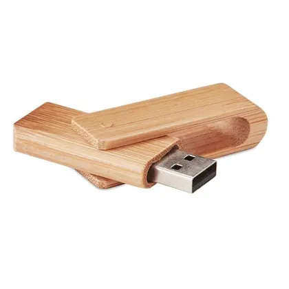 Memoria USB de bambú 1-64GB. MO1202