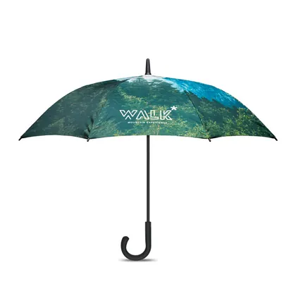 Paraguas de tormenta de apertura automática de diámetro 102cm/23″ con mango curvo. MO8776i