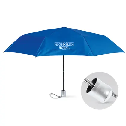 Paraguas plegable de diámetro 93cm/21″ con mango de plástico. MU2001