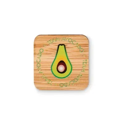 Pin de bambú de forma cuadrada MBDG12
