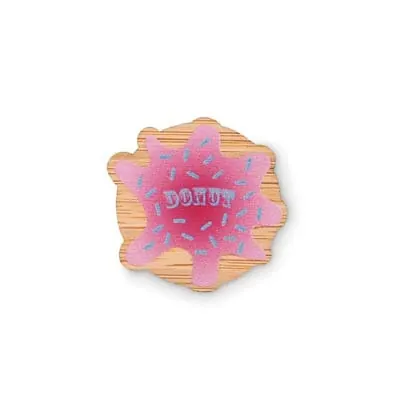 Pin de bambú con forma personalizada MBDG14